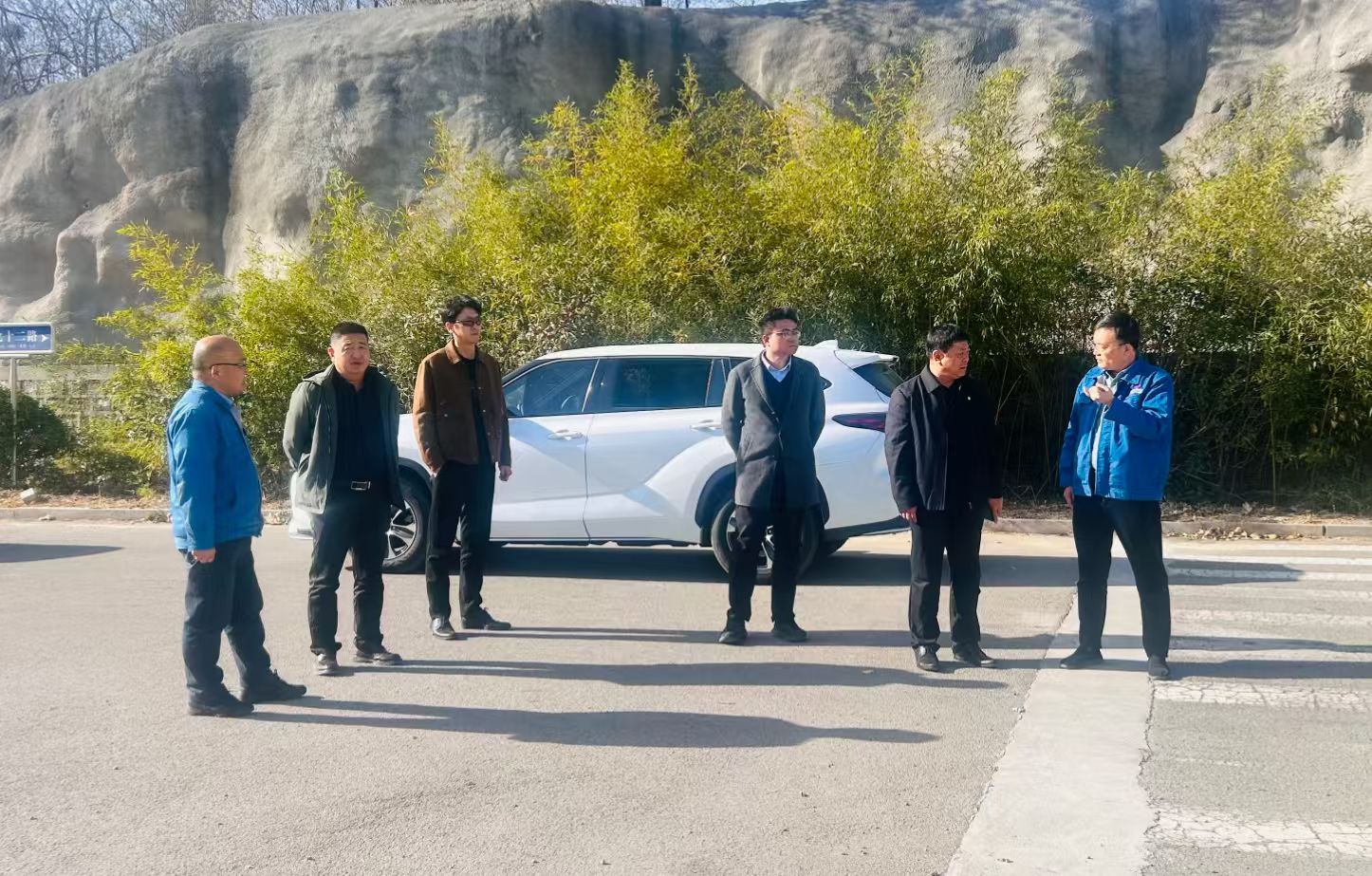 中車(chē)山東風(fēng)電有限公司來(lái)化工基地進(jìn)行項(xiàng)目技術(shù)對(duì)接